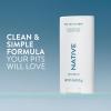 image:imageNative Deodorant Contains Naturally Derived Ingredients 72 Hour Odor Control Deodorant for Women and Men Aluminum Free Charcoal 265ozSea Salt  Cedar