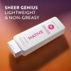 image:imageNative Mineral Sunscreen Lotion SPF 30 Vanilla Milk amp Shea Scent with 100 Mineral Zinc Oxide for Face amp Body Hawaii Compliant Vegan No White Cast  7 ozTropical Breeze