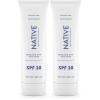 image:imageNative Sunscreen SPF 30 Zinc Oxide Dermatologist Tested Suitable for Sensitive Skin amp Hawaii Compliant 5 Ounces  Tropical Breeze Scent Sun Protection Lotion Lightweight amp SmoothUnscented  5 oz
