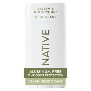 image:imageNative Deodorant Contains Naturally Derived Ingredients 72 Hour Odor Control Deodorant for Women and Men Aluminum Free Balsam amp White Woods 265oz
