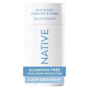 image:imageNative Deodorant Contains Naturally Derived Ingredients 72 Hour Odor Control Deodorant for Women and Men Aluminum Free Cashmere amp Rain 265ozMidnight Jasmine  Sage