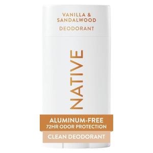 image:imageNative Deodorant Contains Naturally Derived Ingredients 72 Hour Odor Control Deodorant for Women and Men Aluminum Free Cashmere amp Rain 265ozVanilla  Sandalwood