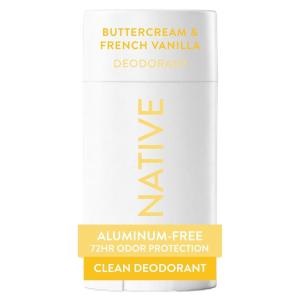 image:imageNative Deodorant Contains Naturally Derived Ingredients 72 Hour Odor Control Deodorant for Women and Men Aluminum Free Charcoal 265ozButtercream  French Vanilla
