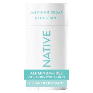 image:imageNative Deodorant Contains Naturally Derived Ingredients 72 Hour Odor Control Deodorant for Women and Men Aluminum Free Charcoal 265ozJasmine  Cedar