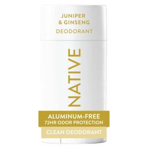 image:imageNative Deodorant Contains Naturally Derived Ingredients 72 Hour Odor Control Deodorant for Women and Men Aluminum Free Charcoal 265ozJuniper  Ginsing