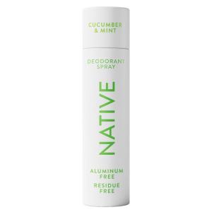 image:imageNative Deodorant amp Body Spray Eucalyptus amp Mint 72Hour Odor Protection for Underarms amp Body Aluminum Free Quick Drying 35 ozCucumber  Mint