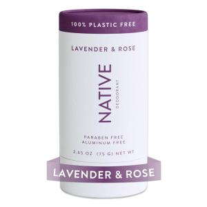 image:imageNative Plastic Free Deodorant Contains Naturally Derived Ingredients 72 Hour Odor Control  Deodorant for Women amp Men Aluminum Free with Baking Soda Coconut Oil and Shea Butter  Coconut amp VanillaLavender  Rose