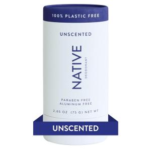 image:imageNative Plastic Free Deodorant Contains Naturally Derived Ingredients 72 Hour Odor Control  Deodorant for Women amp Men Aluminum Free with Baking Soda Coconut Oil and Shea Butter  Coconut amp VanillaUnscented