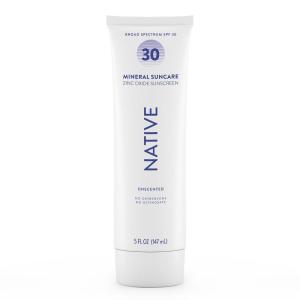 image:imageNative Sunscreen SPF 30 Zinc Oxide Dermatologist Tested Suitable for Sensitive Skin amp Hawaii Compliant 5 Ounces  Tropical Breeze Scent Sun Protection Lotion Lightweight amp SmoothUnscented  5 oz
