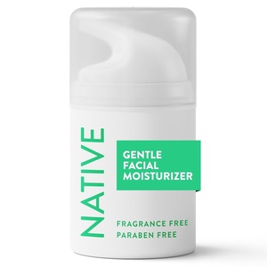 image:imageNative Hydrating Facial Moisturizer for Dry Skin Silicone Free Fragrance Free with Vitamin B3 and Shea Butter Dermatologist Tested 17ozGentle